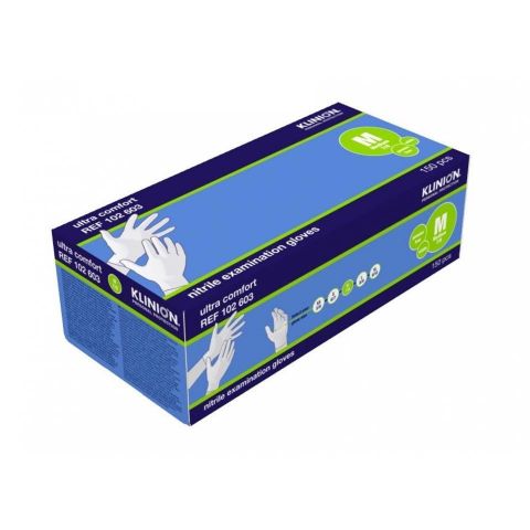 Klinion Ultra Comfort Nitrile handschoenen poedervrij-Medium