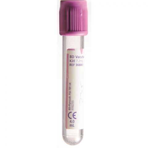 BD Vacutainer bloedbuizen K2E (EDTA) 4ml