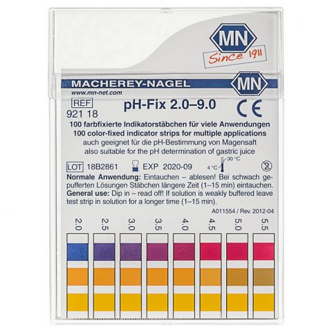 pH-Fix indicator strips 2.0 - 9.0