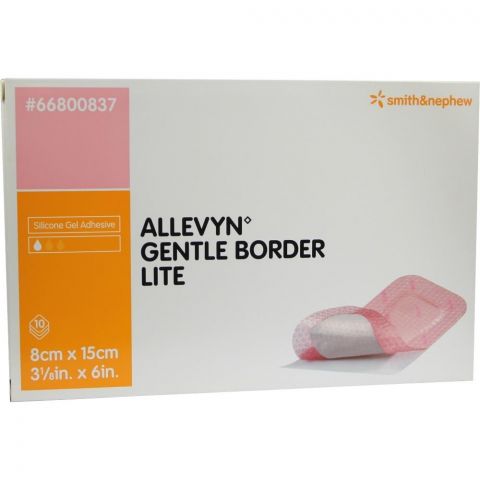 Allevyn Gentle Border Lite 8x15cm