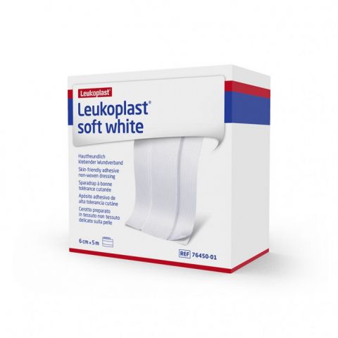 Leukoplast Soft White wondpleister 5m x 6cm