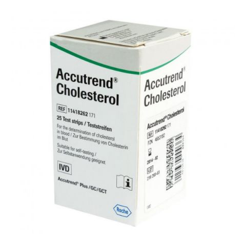 Accutrend Cholesterol strips