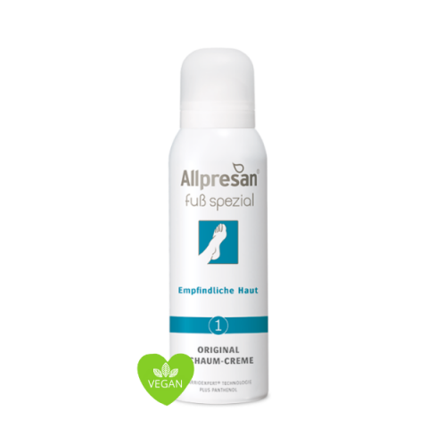 Allpresan Nr.1 Fuß spezial schuimcreme gevoelige huid 125ml