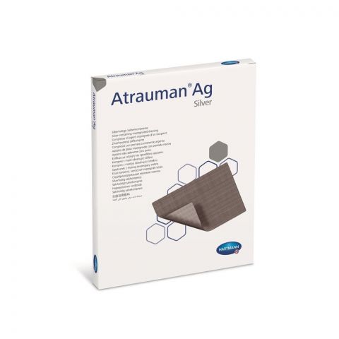 Atrauman Ag zalfkompres 10x20cm steriel