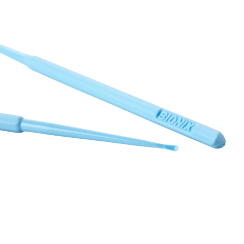 Bionix disposable oorcurettes Blauw 2mm