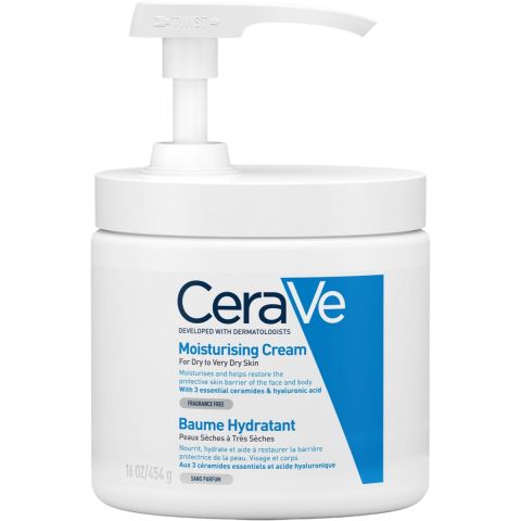 CeraVe hydraterende bodycrème met pomp 454 gram