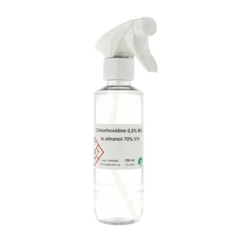 Chloorhexidine 0,5% in alcohol 70% 250ml spray