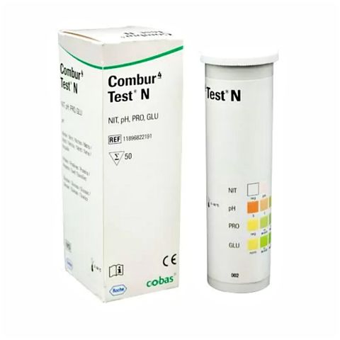 Combur 4 N urine teststrips