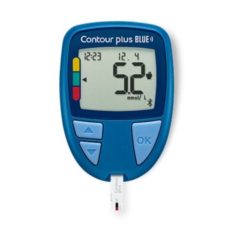 Contour Plus BLUE glucosemeter startpakket