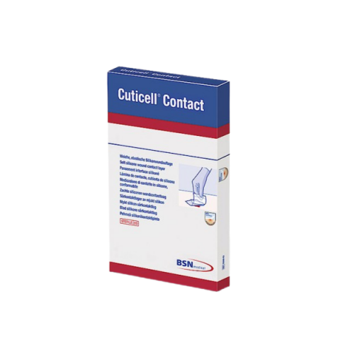 Cuticell Contact wondcontactlaag 5cm x 7,5cm 5 stuks