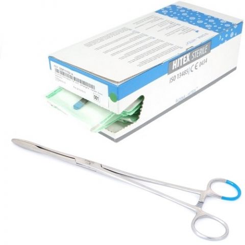 Maier koorntang met slot 14,5cm disposable steriel, 20 stuks