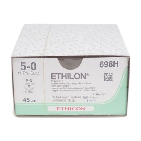 Ethilon hechtdraad 5-0 (P-3 Prime) 698H