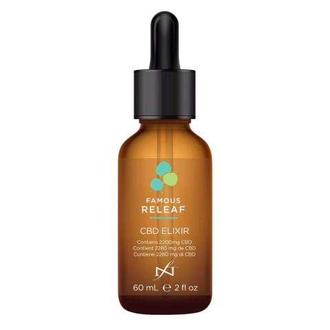 Famous Releaf CBD Elixir 60ml