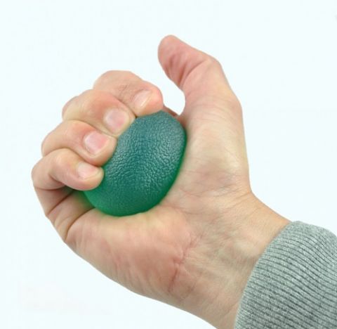 Handtrainer gelbal Medium Groen
