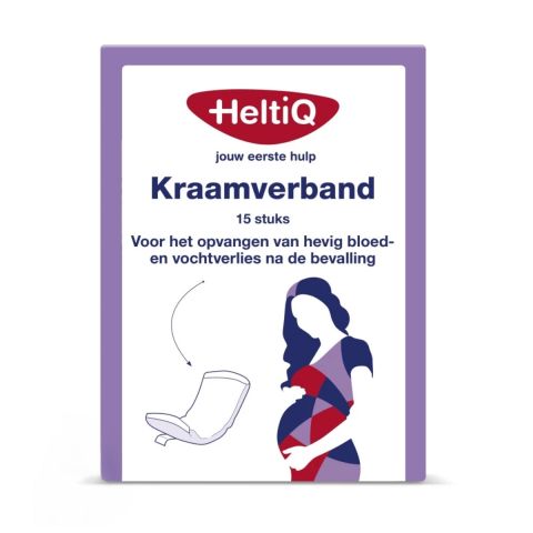 HeltiQ Kraamverband 15 stuks