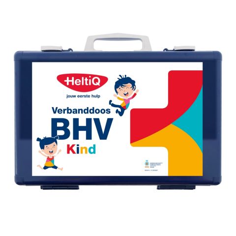 HeltiQ Verbanddoos BHV modulair Kind (Blauw)