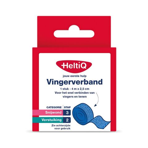 HeltiQ Vingerverband 4mx2,5cm