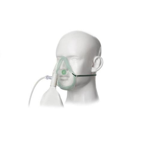 Hoog concentratie zuurstofmasker met slang voor volwassenen