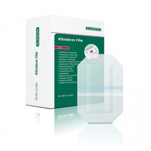 Kliniderm Film wondfolie bulk 5x7,20cm