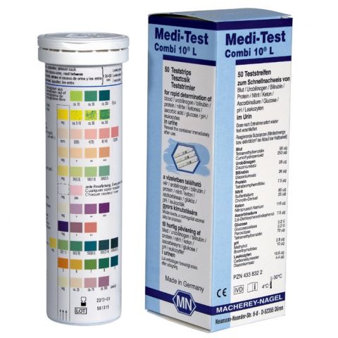 Medi-Test Combi 10 L urine teststrips