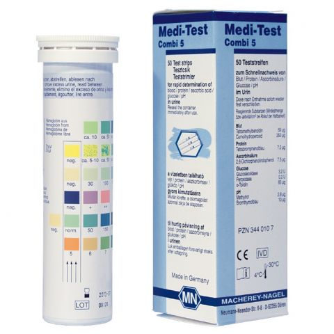 Medi-Test Combi 5 urine teststrips