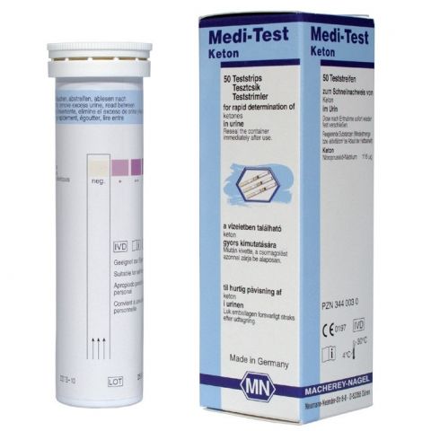 Medi-Test Ketonen urine teststrips