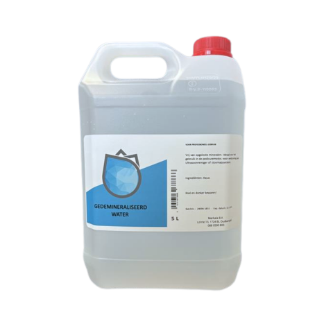 Gedemineraliseerd water 5 liter