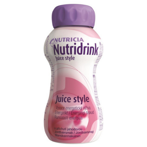 Merkala Nutricia Nutridrink Juice Style drinkvoeding Aardbei
