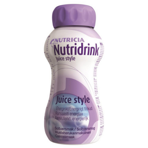 Merkala Nutricia Nutridrink Juice Style drinkvoeding Cassis