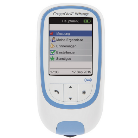 Roche CoaguChek INRange bloedstollingsmeter 