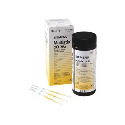 Multistix 10 SG urine teststrips 100 stuks
