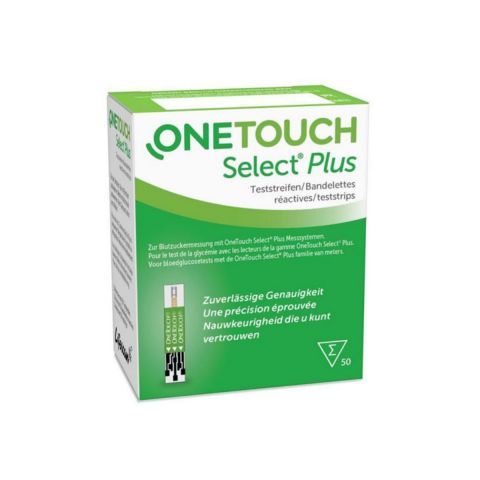 One Touch Select Plus teststrips 50 stuks