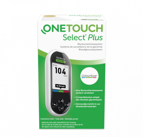 OneTouch Select Plus bloedglucosemeter