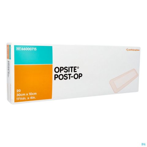 Opsite Post-Op transparant wondverband 30 x 10 cm