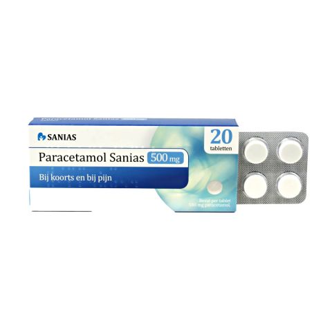 Sanias Paracetamol 500 mg 20 tabletten
