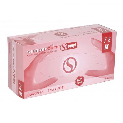 Sempercare Vinyl handschoenen gepoederd 100 stuks