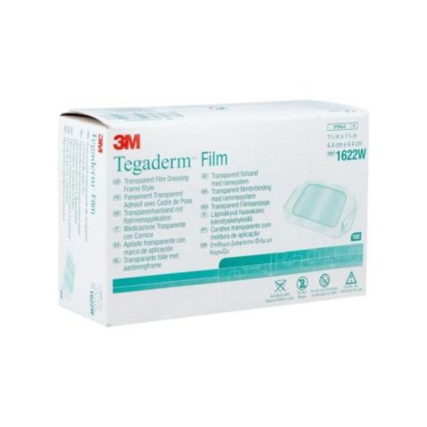 Tegaderm Film transparant wondverband 4,4x4,4cm