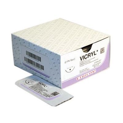Vicryl hechtdraad 0 (FSL) V520H 36 stuks