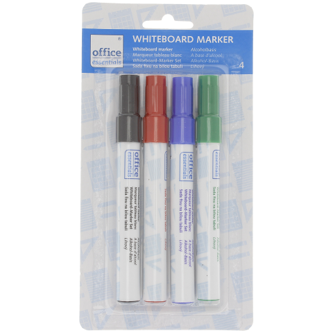 Whiteboard markers 4 stuks